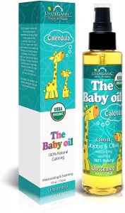 US Organic baby Oil with Calendula